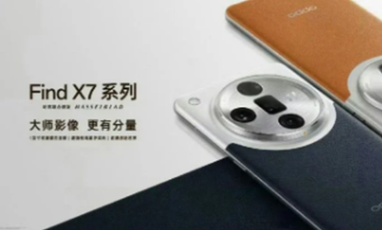 Advanced camera of the Find X7 series leaked