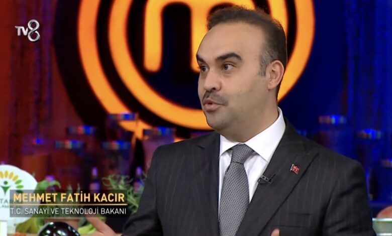 Bakan Mehmet Fatih Kacir Makes Guest Appearance on MasterChef All