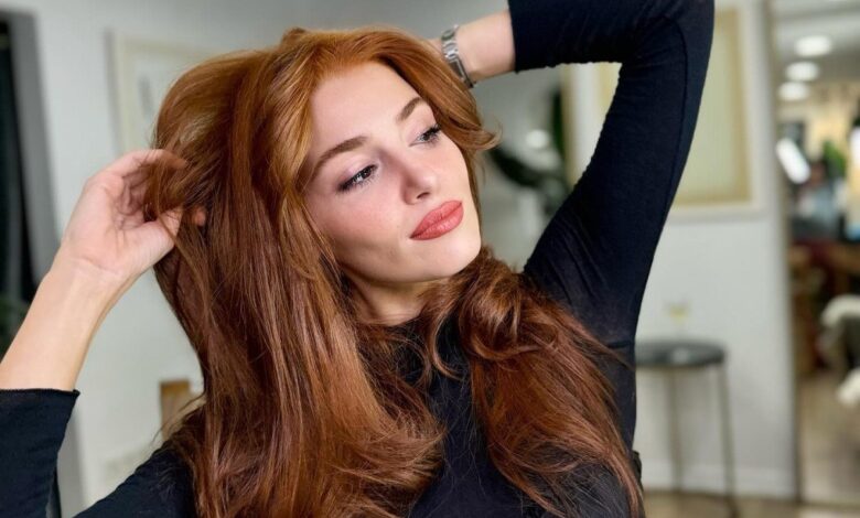 Hande Ercels Red Haired Image Controversial Posts and Social Media Reactions