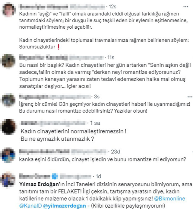 Yılmaz Erdoğan’ın başrolünde yer aldığı İnci Taneleri dizisi fragmanı tartışma yarattı!